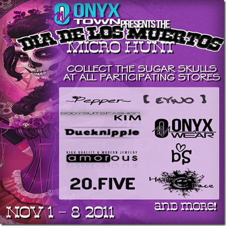 Muertos Hunt @ ONYX Town! 1st - 8th November 2011