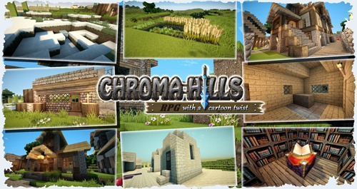 Minecraft 1.5.2 - Chroma Hills Texture pack 128x/32x