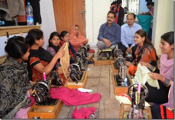 Shamim Masih (right) & Christian Female Trade Craft Shamim Masih (right) & Christian Female Trade Craft