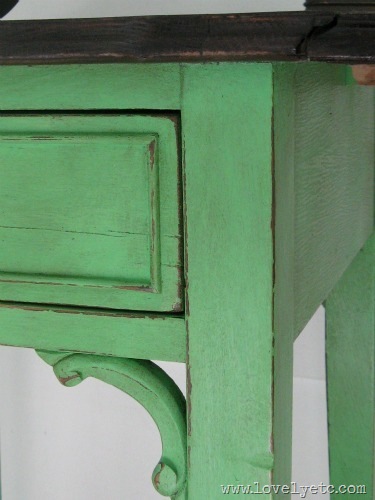 antibes green with dark wax antibes green with dark wax