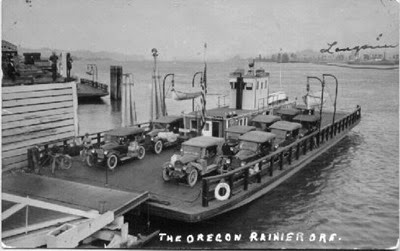 Long-Bell Ferry in Rainier, Oregon
