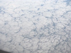 Florida vacation 3.12 clouds from plane to Florida