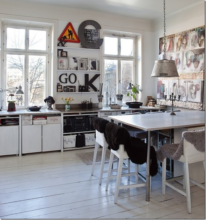 Tips for Keeping a Clean Kitchen. Bright Scandinavian kitchen.