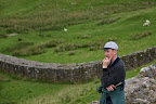 Dad at Hadrian's Wall