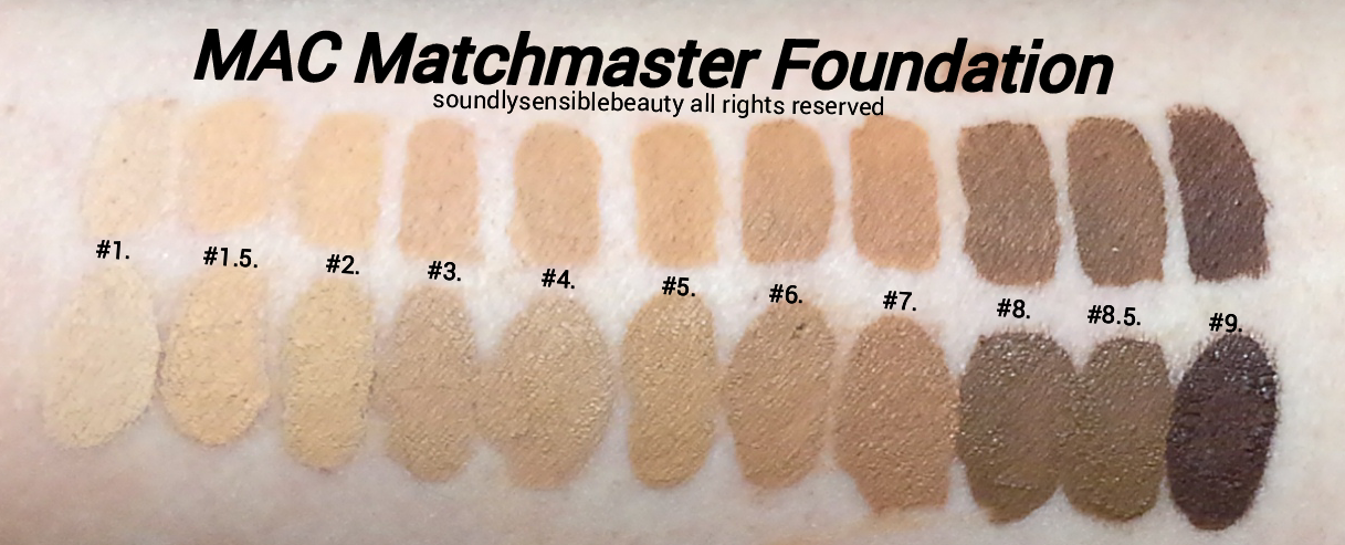 matchmaster mac foundation shade 3 matchmaster mac foundation shade 3
