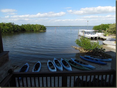 kayak launch at tarpon bay on sanibel $7 per kayak fee