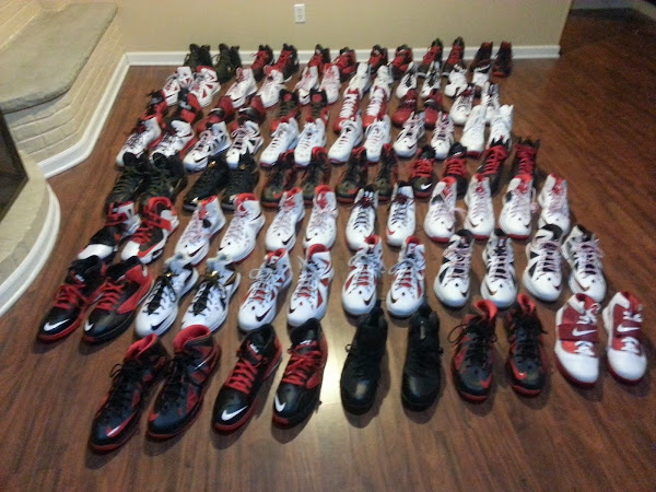 You Can Now Own 47 Pairs of Super Rare LeBron James8217 Nike PEs