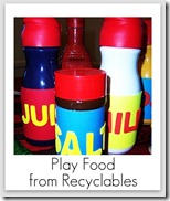 playfood from recyclables