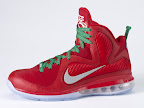 Throwback Thursday: Look Back at LBJs 2011 Christmas Shoes nike lebron 9 gr christmas 8 02 Throwback Thursday: Look Back at LBJs 2011 Christmas Shoes