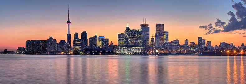 Toronto Skyline - Sunset