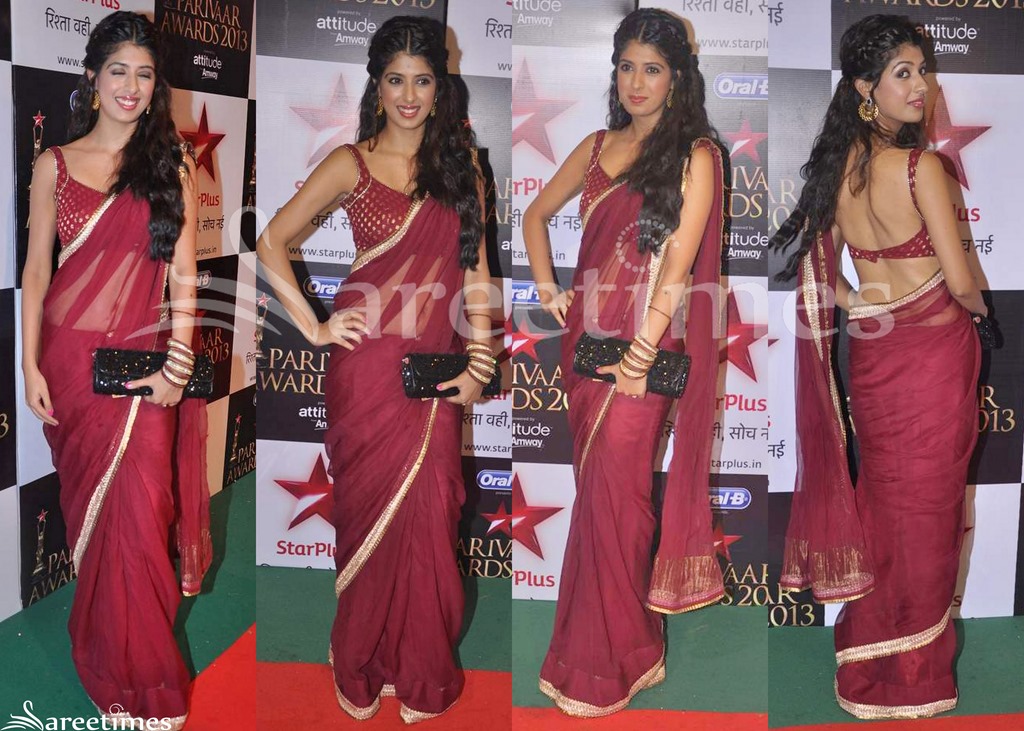 [Maroon_Net_Saree4.jpg]