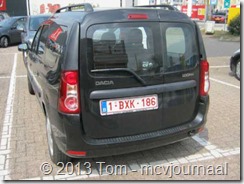 Dacia Logan MCV in Belgie 02