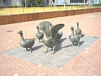 Statue of birds Statue of birds
