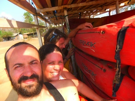 en kayak por las 4000 Islas