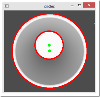 Detector opencv de circulos