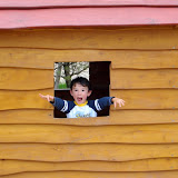 Eidan enjoying the Areal Gutova playground