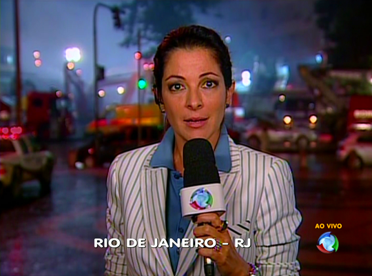 Ana Paula Padrão do "Jornal da Record" - Foto: Reprodução/TV Record