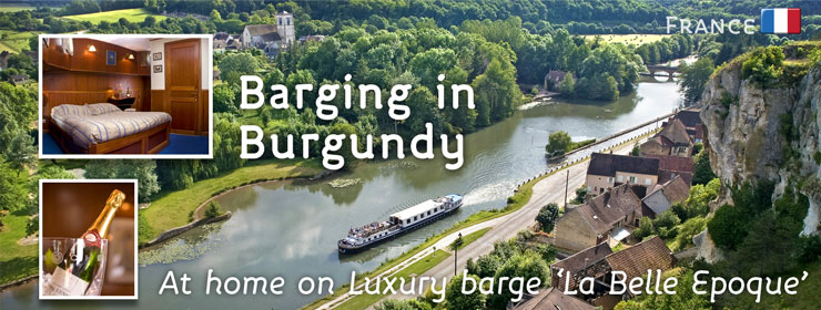France - Burgundy Barge | http://www.thewayfarers.com/walking-tours/european-walking-tours/france-burgundy/