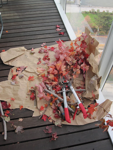 The small extra pieces from this project were simply thrown-out.