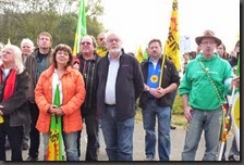 Aktiv gegen Atomkraft, u.a. Hans Fischer, Walter Rachle, Matthias Lewin Aktiv gegen das Atomkraftwerk Grafenrheinfeld