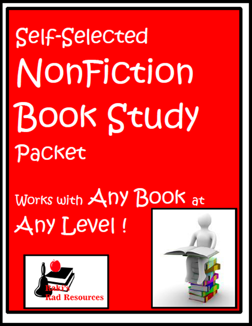 Teachers are Heroes Sale at Teachers Pay Teachers means 28% off of a HUGE selection of quality teaching resources from Raki's Rad Resources, including this NonFiction Book Study.