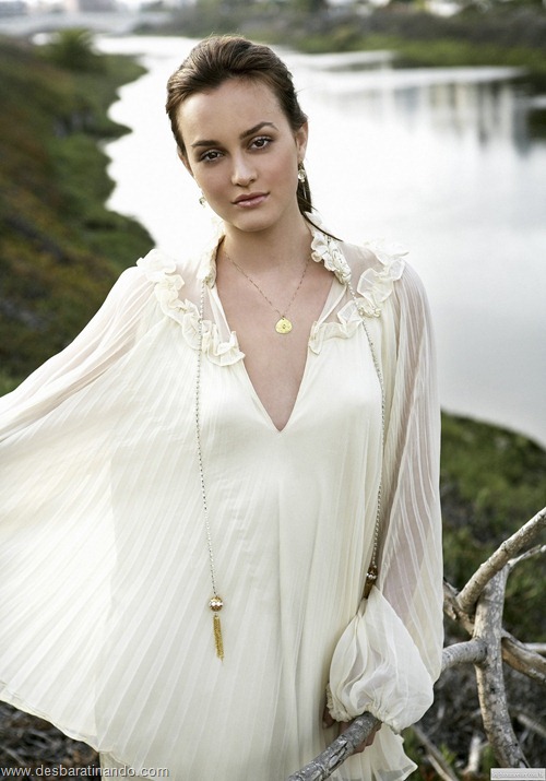 Leighton meester blair gossip girl garota do blog linda sensual desbaratinando  (185)