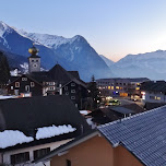beautiful view of triestenberg in Vaduz, Liechtenstein 