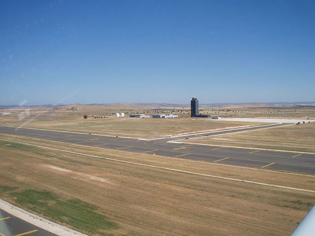 Airport Ciudad Real, aka LERL and 'Don Quijote', 21 June 2009. Africa Twin / wikipedia.org