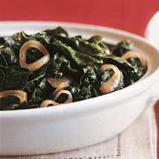 Tuscan Kale with Caramelized Onions and Red-Wine Vinegar