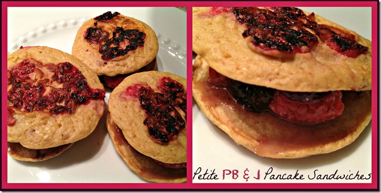 pb & j pancake sandwich