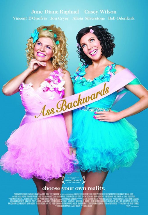 Ass Backwards poszter az idei Sundance-es kaland-vígjátékhoz
