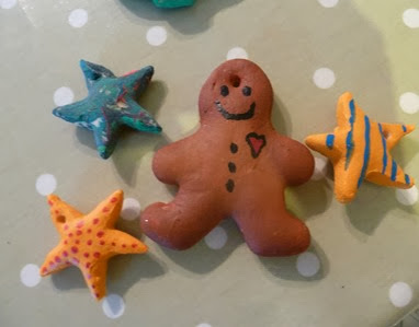 Salt dough decorations