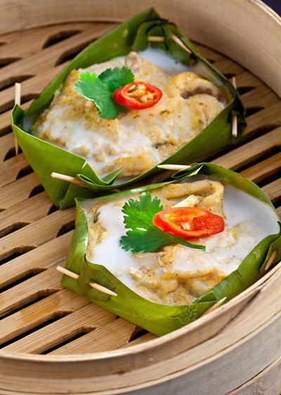 Ho Mok Plaa - soufle de peixe