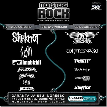 MonstersofRock2013 brasil sao paulo venda ingressos ver MonstersofRock2013 brasil sao paulo venda ingressos ver