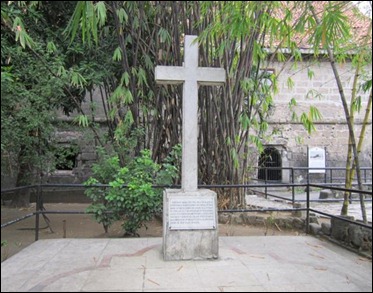 Fort Santiago Memorial Cross