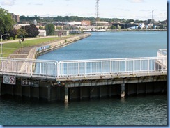 5059 Michigan - Sault Sainte Marie, MI -  St Marys River - Soo Locks Boat Tours - inside the Canadian recreational Lock