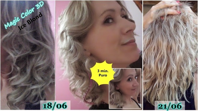 Testei Magic Gloss 3D Ice Blond. Magic Gloss 3D Ice Blond
