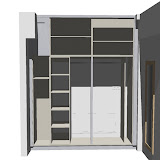 3d Design for Built-in Dressing room