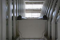 33 Yonge Street, Toronto, February 2008: Looking up at the rear entrance