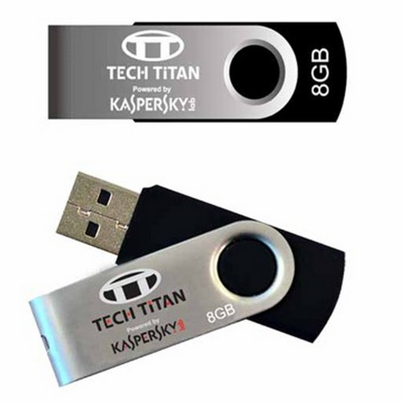 Tech Titan T-drive Pro Flashdisk Bebas Virus