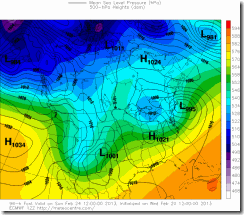 EURO for storm