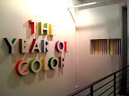 A fantastic wall in the Kate Spade New York showroom. These letters are made of foam -- insane, right? A fantastic wall in the Kate Spade New York showroom. These letters are made of foam -- insane, right?