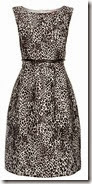 Max Mara Sleeveless Leopard Print Shift Dress