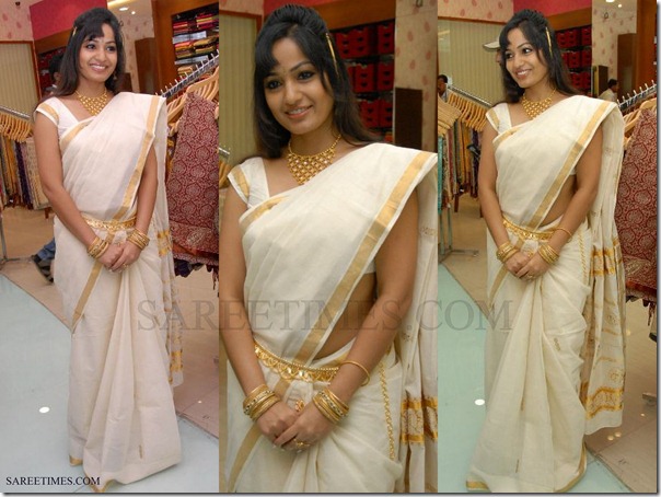 Madhavi_Latha_White_Traditional_Saree Madhavi_Latha_White_Traditional_Saree