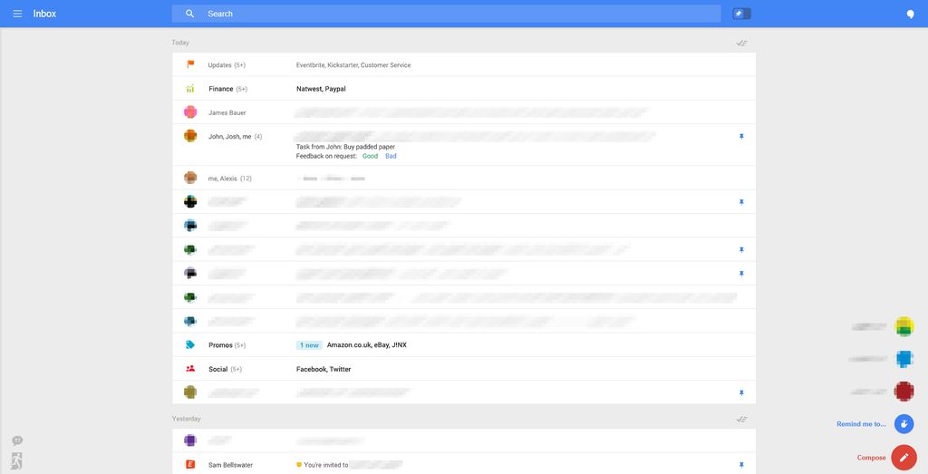 Google Gmail - Nuova interfaccia grafica