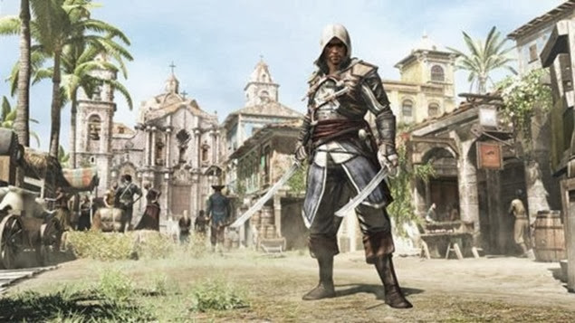 Assassins Creed 4 Black Flag - PS4 vs PS3 Grafikvergleich 01