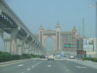das "Atlantis Hotel" auf der "Palm Jumeirah" in dubai