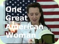 One Great American Woman