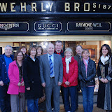 Some of the Winners of the 2009 Autumn League with Tony Wehrly (sponsor) and Ann Barry (Captain)