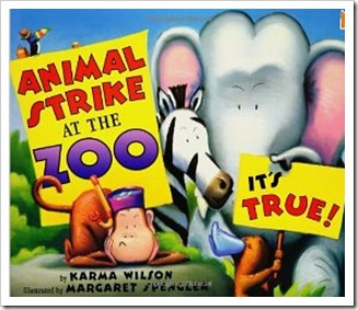 animal strike at the zoo